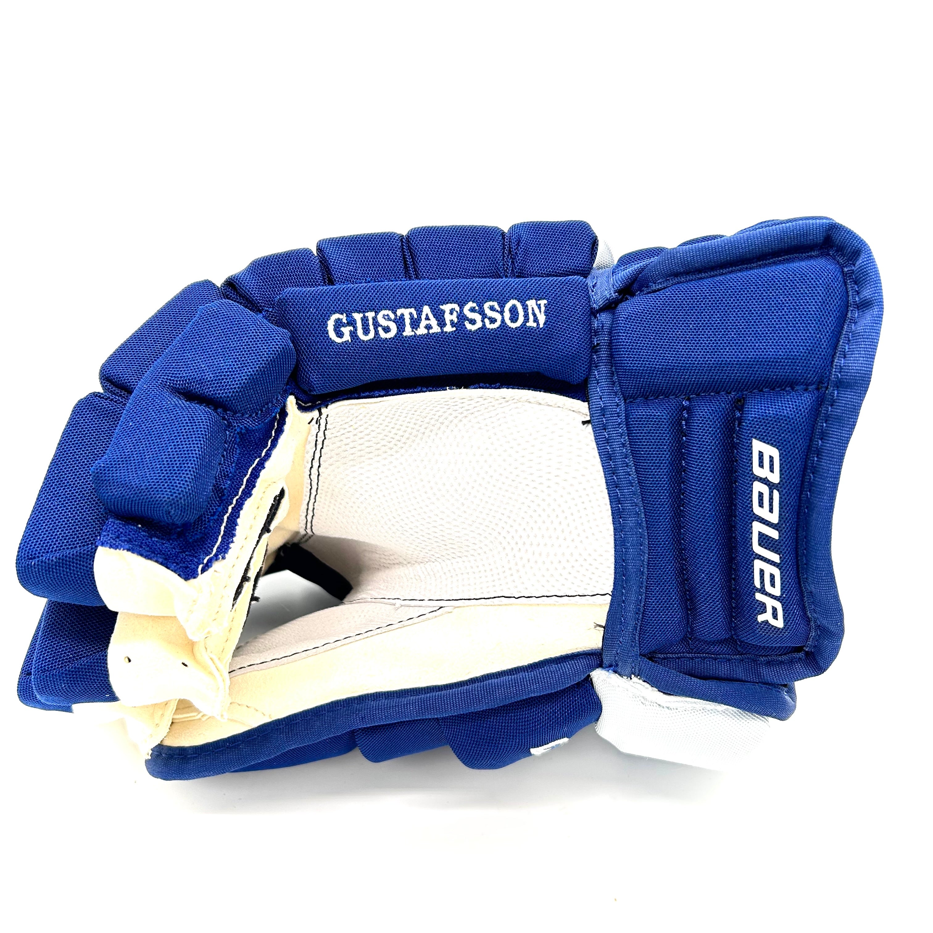 Bauer Pro Series - Gant NHL Pro Stock - Erik Gustaffson (Bleu/Blanc)